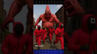 Squid Game Versus the Patrik starts#shorts #squidgame