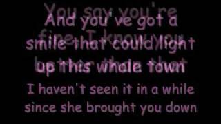 You Belong With Me- Taylor Swift with Lyrics on Screen