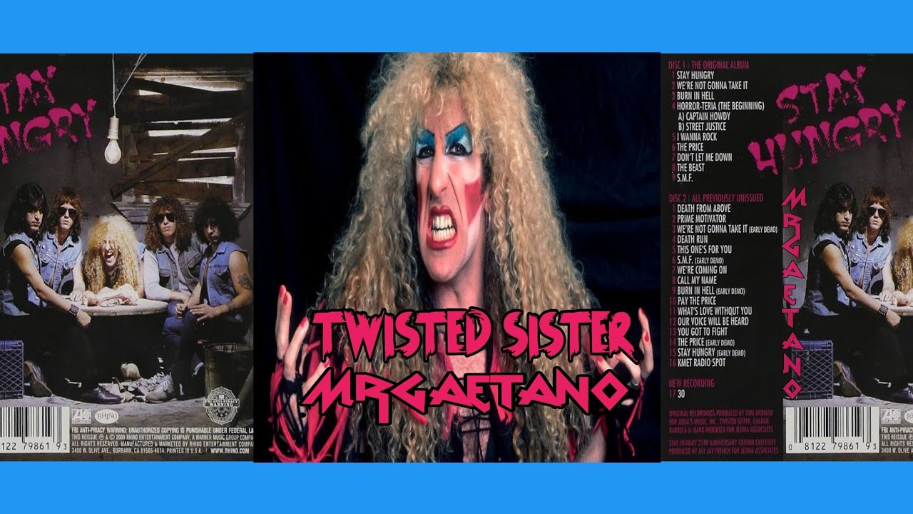 Twisted Sister - Stay Hungry (Full Album 1984) - YouTube