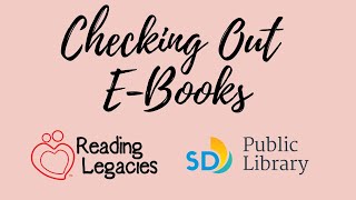 How to Check Out E-Books!