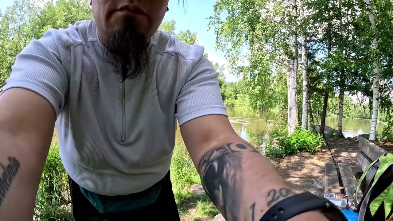 Ei onistunut kalastelu tänään