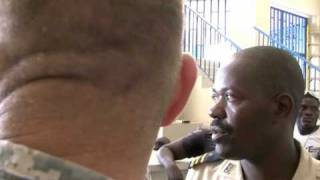 US General tracks aid progress in Haiti