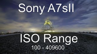 Sony a7s II ISO Range [100-409600]