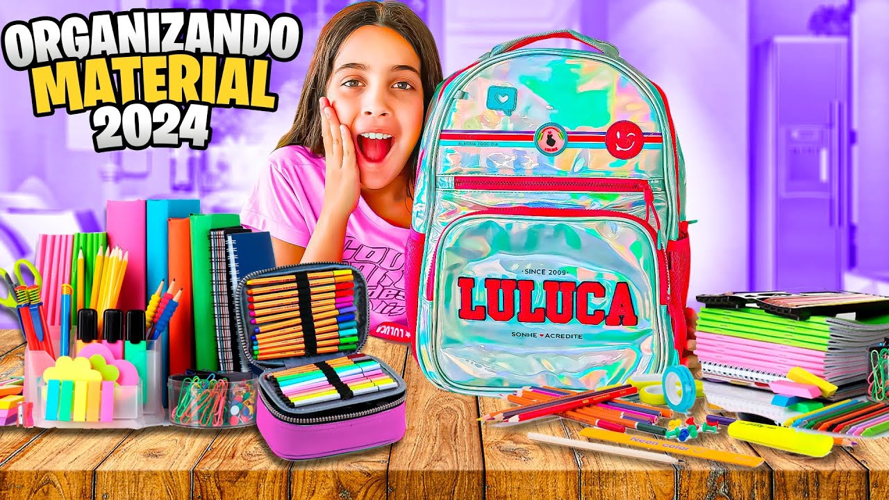 ARRUMANDO MEU MATERIAL ESCOLAR 2024 - QUANTOS ESTOJOS EU PRECISO ?!😅