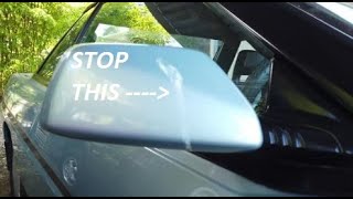 WINGS versus WING MIRRORS. Can I STOP a BIRD POOING on my rides
