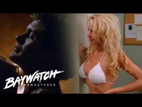 5 Sexy Encounters On Baywatch! Mitch & C J Parker Lead The Way | Baywatch Remastered