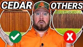 5 Reasons To Use Cedar on Your Next Wood Fence Installation