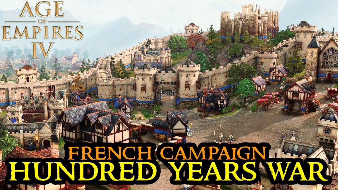 Age of Empires IV - The Hundred Years War || French Campaign || Epic RTS Gameplay Part 01