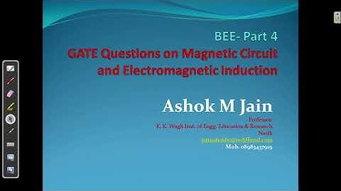 BEE | GATE Questions on Magnetic Circuit and Electromagnetic Induction Part 4 | Unit 1 - Lecture 14