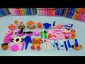 Amazing technique make kitchen set with polymer clay| Miniature clay kitchen set| Primitivekitchen#6