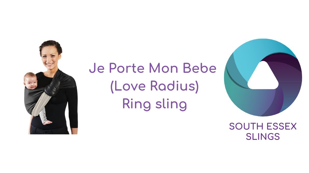 je porte mon bebe ring sling