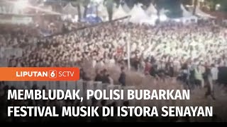Penonton Membludak, Festival Musik Berdendang Bergoyang di Istora Senayan Dibubarkan | Liputan 6
