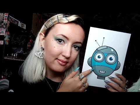 ASMR Učim vas Engleski 🇬🇧 Teaching you English with light Tapping and Tracing