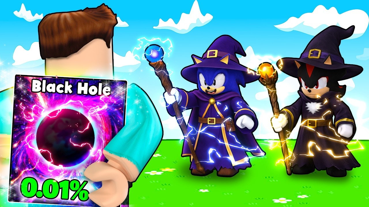 I PRETENDED TO BE A NOOB THEN USED CURSED BLACKHOLE MAGIC IN SPELL SIMULATOR !!