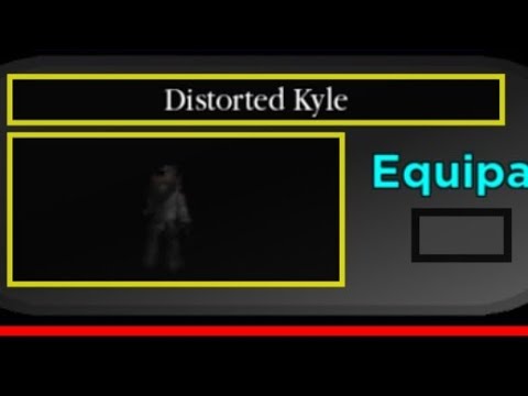 Distorted Kyle consigue la skin de distorted kyle para piggy 100 player - YouTube