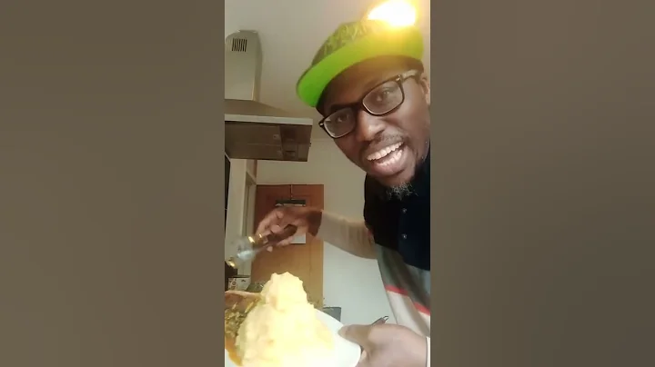 BRITISH TRY NIGERIAN FOOD |FUFU AND EGUSI MUKBANG |AFRICAN FOOD MUKBANG |FUFU MUKBANG |#SHORTS |BETA