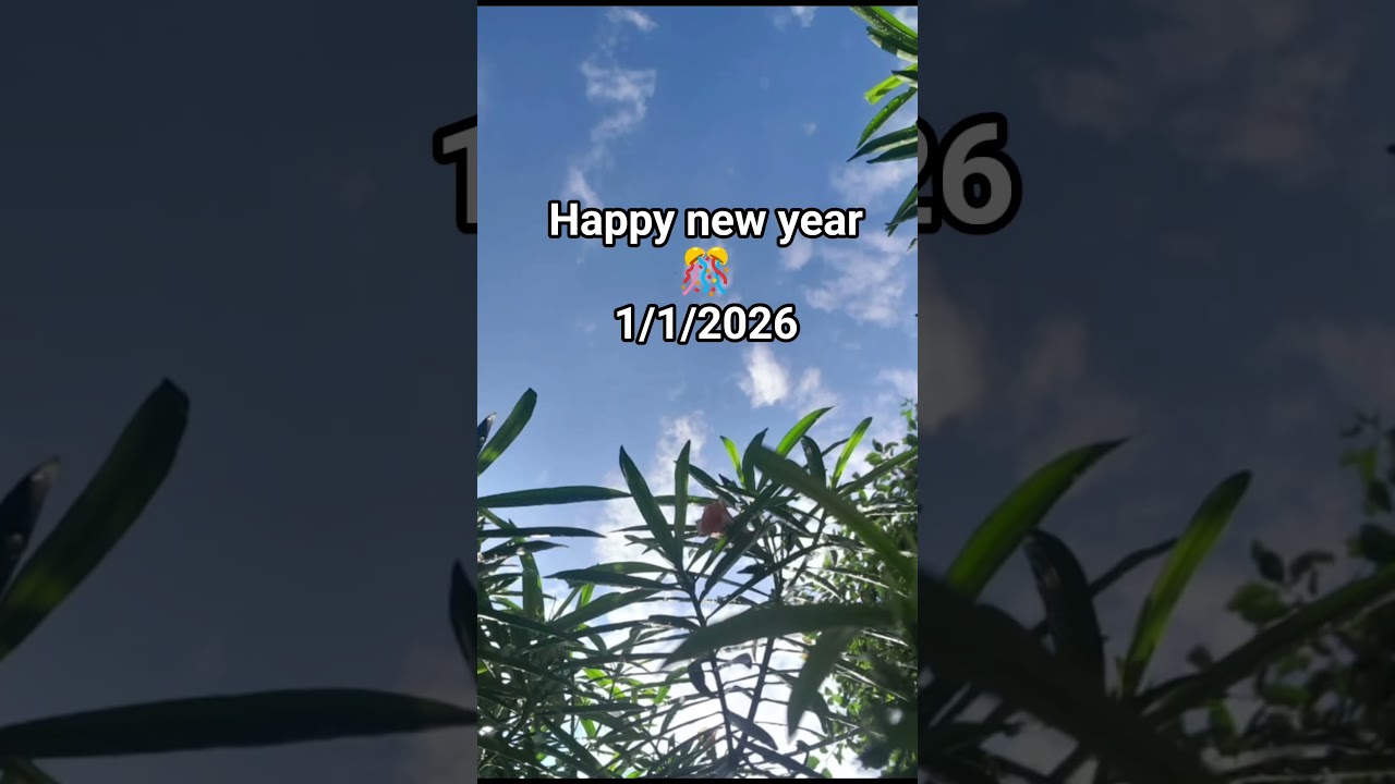 Happy New Year all of you 🥳