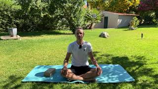 Balanced intentional breath work exercise - water category
