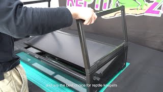 NRK Easy Folding Reptile Glass Terrarium