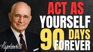Act As Yourself for 90 Days and Change Forever | Napoleon Hill Motivation