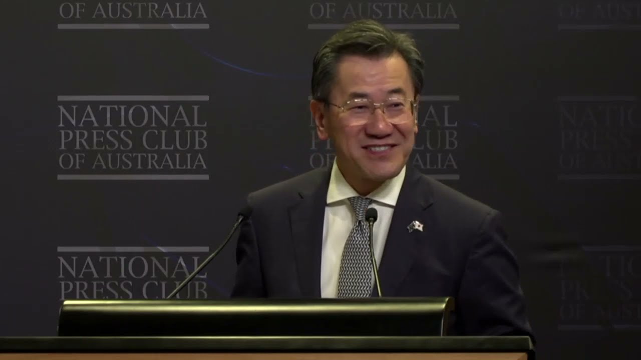 HE Shingo Yamagami, Ambassador of Japan to Australia at the Southern Space Symposium 2021