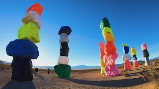 7 Magic Mountains Sunrise from a Mavic Pro 2, Gopro Hero 7 Black, and the Insta360 One X
