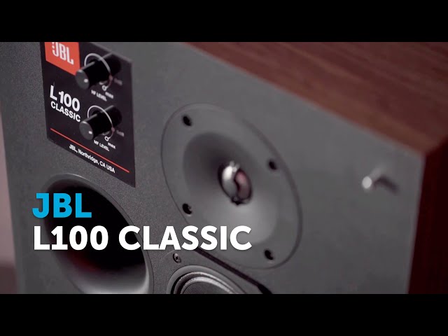 Полочная акустическая система JBL L100 CLASSIC Walnut/Blue