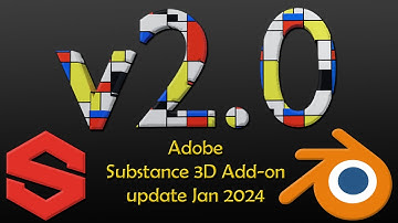 Substance 3D Add-on v2.0 for Blender