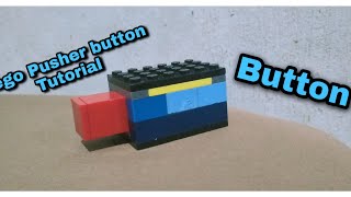 How to build Lego Pusher button tutorial