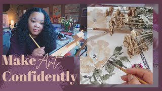 Detailed HOW TO BUILD CONFIDENCE IN YOUR ART PRACTICE 🎨 Profile