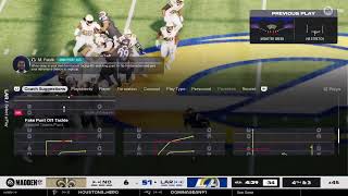 MADDEN 26' SSG  Season 1 Week 9 Rams Vs Saints