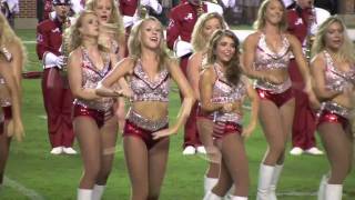 Crimsonettes with the million dollar band: excerpt from halftime
performance during penn state vs. alabama football game. oh yeah, won
game 2...