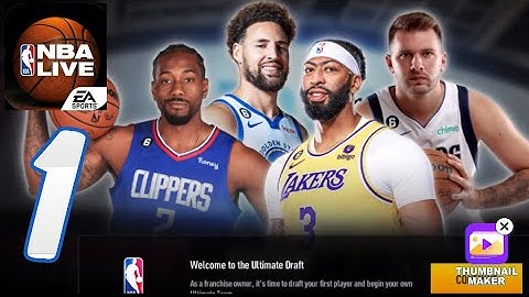 NBA Mobile Live - Gameplay Walkthrough Part 1 - ( ios , android )