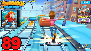 Subway Princess Runner - Gameplay Walkthrough Tutorial Part-89 All Levels Mobile Game (Android, iOs)