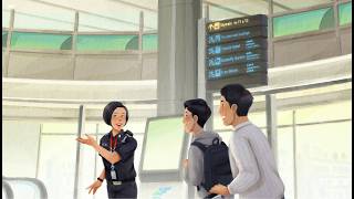 Magic in Transit: Where Weary Hearts Found Rest Once More | SuperPixel 2D Watercolour Animation screenshot 1