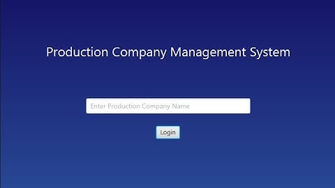 Production Company Management System | BUET CSE 1-2 Term Project | JavaFx + Networking | CSE 108