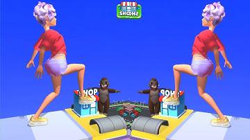 Tippy Toe 3D  😎🌈New Levels Walkthrough Android, iOS Gameplay New UPDATE Part-4