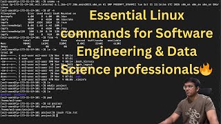 Hands-On Linux Essentials for Software Developers and Data Science professionals!!! 💻