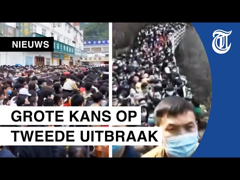 Chinezen massaal eropuit na lockdown