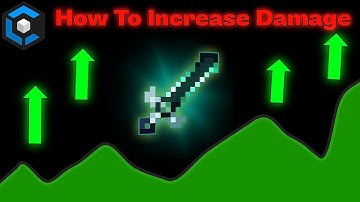 How To Increase Damage in crafters mc skyblock