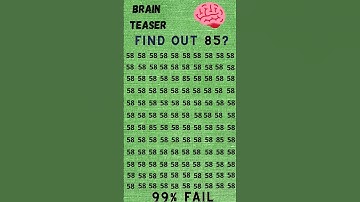Find The Number 85 🧠 | General Knowledge #quiz #brainteasers #challenge