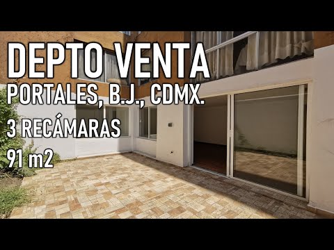 Anitllas 614 - Venta Depto - Col. Portales