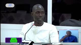 Basiru Sey Describe Torture At The NIA In Graphic Details. TRRC part 1
