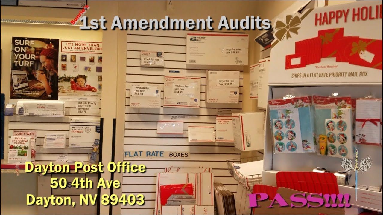 1st Amendment Audit Dayton Nevada Post Office PASS! YouTube