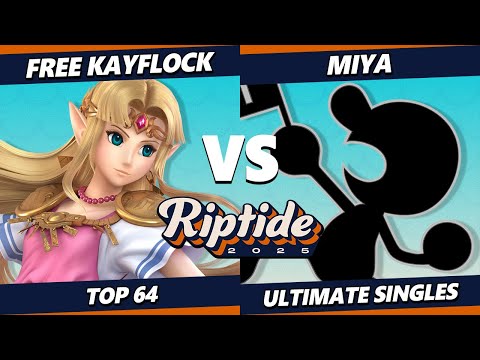 Riptide 2025 - Free KayFlock (Zelda) Vs. Miya (Game & Watch) Smash Ultimate - SSBU