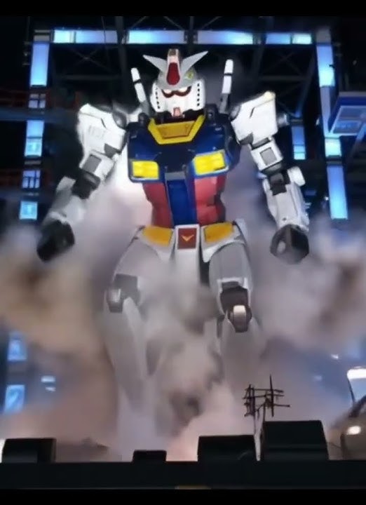 Gundam Rises from Beneath Tokyo 🌆🔥