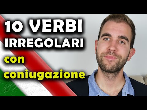 10 must know ITALIAN IRREGULAR VERBS (with conjugation) | Learn Italian