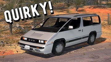 I BUILT THE WEIRDEST MINIVAN EVER! | Automation/BeamNG