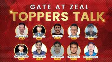 How to ACE in Gate | Tips by Gate Toppers | Toppers Talk | Gate RANK 2023 | @GATEATZEAL
