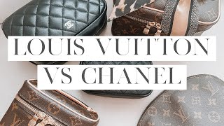 Louis Vuitton vs Chanel Cosmetic Case & SLG Comparison | LV Nice & Cosmetic Pouch vs Chanel